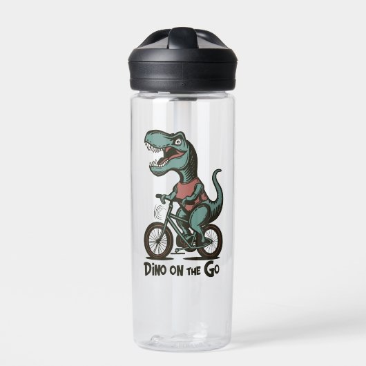 Dino onderweg waterfles (Voorkant)