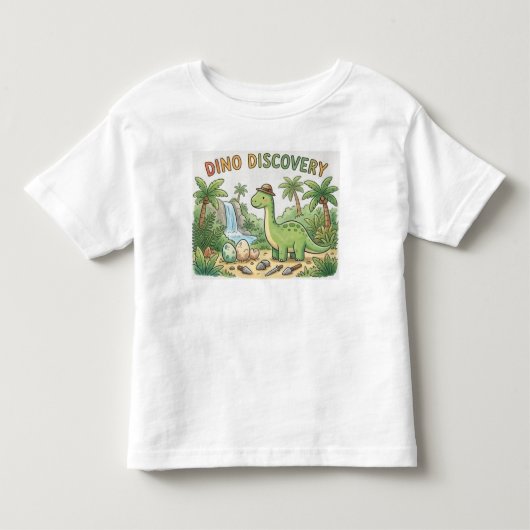 Dino Ontdekkings T-Shirt (Voorkant)