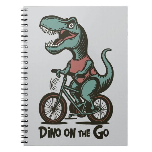 Dino op pad notitieboek (Voorkant)