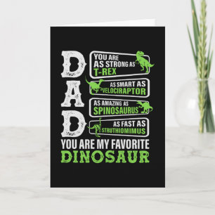 Dino Papa Grappige Vader Dino Kaart