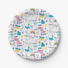 Dino Papieren Bordje