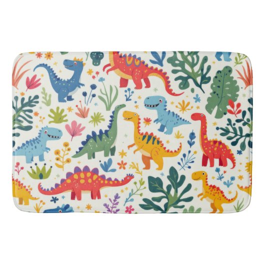 Dino Paradise Badmat (Voorkant)