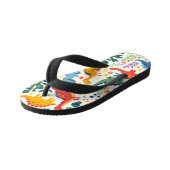 Dino Paradise Kinder Teenslippers (Schuin)