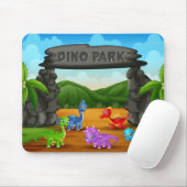 Dino Park Muismat (Met muis)