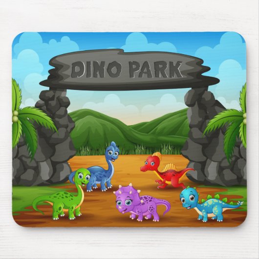 Dino Park Muismat (Voorkant)