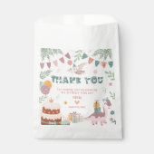 Dino Party Behandel Voorkeur Tassen Bedankzakje (Voorkant)