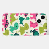Dino Party Case-Mate iPhone Case (Achterkant (horizontaal))