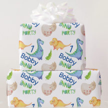 Dino Party Cute Dinosaur Birthday Boy personalisee