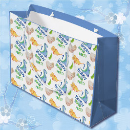 Dino Party Cute Dinosaur Birthday Boy personalisee Groot Cadeauzakje