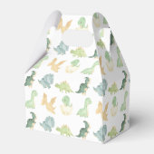 Dino Party Dino mite Verjaardag Bedankdoosjes (Achterkant)