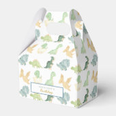 Dino Party Dino mite Verjaardag Bedankdoosjes (Voorkant Zijde)