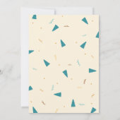 Dino Party. Leuke dinosaurussen 3e verjaardag Kaart (Achterkant)