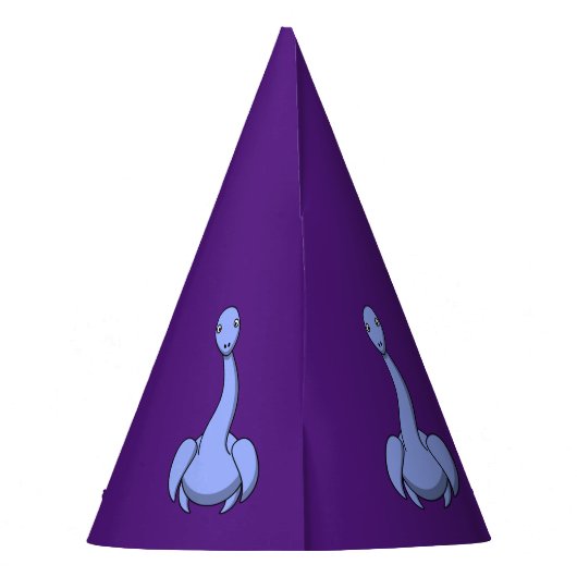 Dino Party Pet Feesthoedjes (Achterkant)