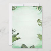 Dino Party | Schattigee Dinosaurussen Thema Verjaa Kaart (Achterkant)