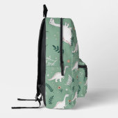 Dino Pattern Kids Backpack Bedrukte Rugzak (Links)