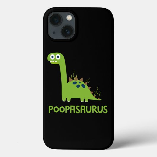 Dino Poopasaurus Poop Emojis Dinosaur Case-Mate iPhone Case (Achterkant)
