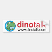 Dino Portal Bumpersticker (Voorkant)