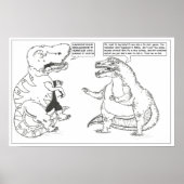 Dino-Poster #2: Flu Shot Poster (Voorkant)