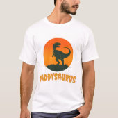  Dino Power – Retro T-Rex Shirt (Voorkant)