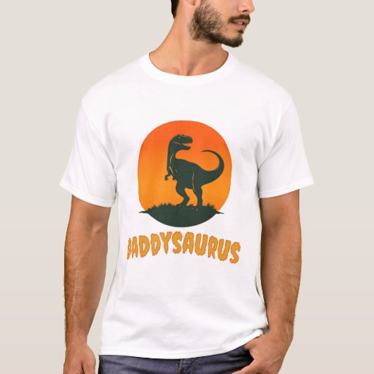  Dino Power – Retro T-Rex Shirt (Voorkant)