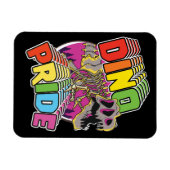 Dino Pride logo Magneet (Horizontaal)