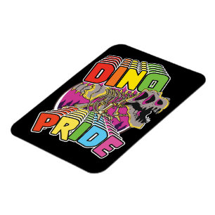 Dino Pride logo Magneet