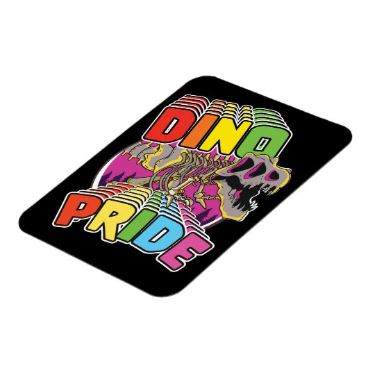 Dino Pride logo Magneet (Linkerzijde)