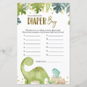 Dino raad eens wat er in het luierbalspel zit (Voorkant)