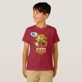 Dino Ramen - Altijd honger T-shirt (Voorkant volledig)