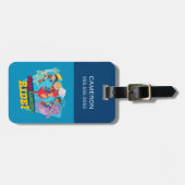 Dino Ranch | De ranchers rijden! Bagagelabel (Voorkant horizontaal)