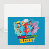 Dino Ranch | De ranchers rijden! Briefkaart (Voorkant / Achterkant)