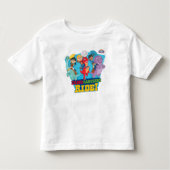 Dino Ranch | De ranchers rijden! Kinder Shirts (Voorkant)
