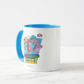 Dino Ranch | De ranchers rijden! Mok (Voorkant links)