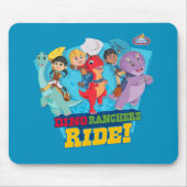 Dino Ranch | De ranchers rijden! Muismat (Voorkant)