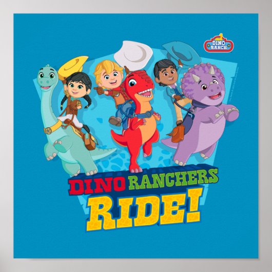 Dino Ranch | De ranchers rijden! Poster (Voorkant)