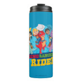 Dino Ranch | De ranchers rijden! Thermosbeker (Voorkant)