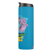 Dino Ranch | De ranchers rijden! Thermosbeker (Geroteerd rechts)