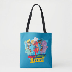 Dino Ranch De ranchers rijden! Tote Bag