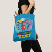 Dino Ranch | De ranchers rijden! Tote Bag (Dichtbij)