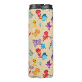 Dino Ranch | Een dinosaurus avontuur patroon Thermosbeker (Achterkant)