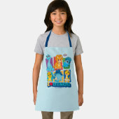 Dino Ranch | Leuke en kleurrijke dinosaurus Schort (Insitu)