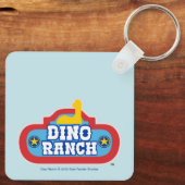 Dino Ranch | Leuke en kleurrijke dinosaurus Sleutelhanger (Achterkant)
