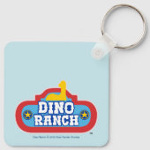 Dino Ranch | Leuke en kleurrijke dinosaurus Sleutelhanger (Achterkant)