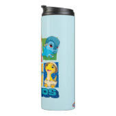 Dino Ranch | Leuke en kleurrijke dinosaurus Thermosbeker (Geroteerd rechts)