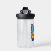 Dino Ranch | Leuke en kleurrijke dinosaurus Waterfles (Voorkant)