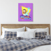 Dino Ranch | Min en Clover Canvas Afdruk (Insitu (Slaapkamer))