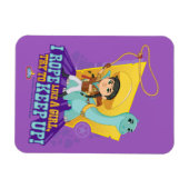 Dino Ranch | Min en Clover Magneet (Horizontaal)