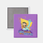 Dino Ranch | Min en Clover Magneet (Voorkant / Achterkant)