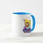 Dino Ranch | Min en Clover Mok (Voorkant rechts)