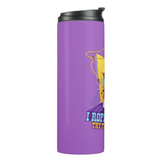 Dino Ranch | Min en Clover Thermosbeker (Gedraaid links)